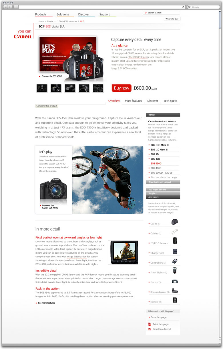 Canon website